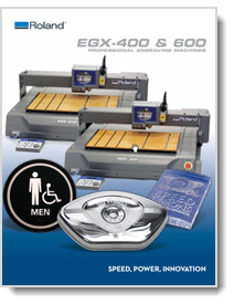 Roland Egx Benchtop Engraving Machine