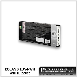 Roland ECO-UV4 White Ink 220cc - EUV4-WH